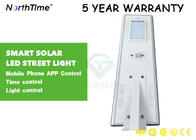 Intelligent Integrated Solar Street Light , 40 W Germany Solarworld Solar Powered Parking Lot Lights