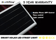 Outdoor 3000~3300LM 30W Integrated Solar Street Light With 5 Years Warranty For Government Project