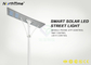 Cool White 130W Solar Panel LED Street Lamp 9M - 11M Mounting Height supplier