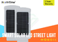 3 - 4 Meter Pole 10 W LED Solar Panel Street Lights With Aluminum Alloy Shell supplier