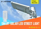 3 - 4 Meter Pole 10 W LED Solar Panel Street Lights With Aluminum Alloy Shell supplier
