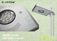 PIR Sensor 12 Watt LED Solar Street Lights 1200 - 1300 Lumen 115LM/W supplier