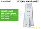 Intelligent Integrated Solar Street Light , 40 W Germany Solarworld Solar Powered Parking Lot Lights supplier