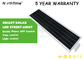 Intelligent Integrated Solar Street Light , 40 W Germany Solarworld Solar Powered Parking Lot Lights supplier