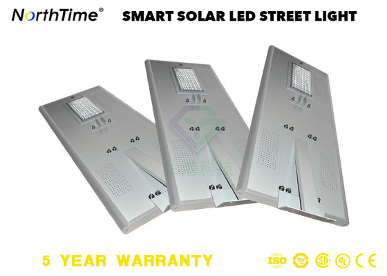 China LED Bridgelux Solarworld Panel Street Light PIR Sensor RoHS In Warehouse factory