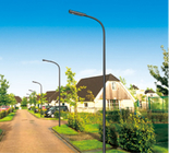 Functional Integrated Human Body Induction Solar Street Light Light / Time Control