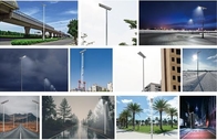 China 100W Flat Panel Design Integrated Solar Street Light With Switch Control