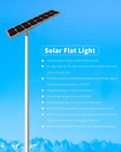 Polycrystalline Photovoltaic Integrated Solar Street Light 80W 3.2V 60AH