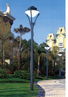 3M 3.5M 4M 5M Outdoor Commercial Courtyard Light Aluminum Shape led light for garden and park