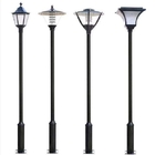 100-240V LED Courtyard Lights high quality lamp body made by steel or aluminum cast hot -dip galvanizing no rust