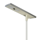 100W Integrated Solar led Street Light Solar Integrated Lamp from china Courser band time control + light control