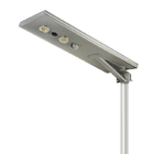 Newly launched 6000lm 80w Integrated led street light Solar Street Lamp High Lumen with 6m light pole