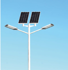 Led 30w 40w 50w 60w 80w 100w 120w Solar light led Street Lights With Single Solar Energy Components And Microwave Sensor
