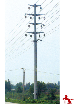 Communication Microwave Transmission Tower Power Pole Iron 12m