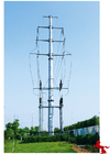 Microwave Communication Tower Cellular Telephone Tower Pole Iron