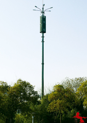 9m Mobile Communication Tower Pole For Antenna Unicom