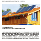 Automatic Led Solar Street Lights System Light Pole 1000w solar off-grid photovoltaic power generation system