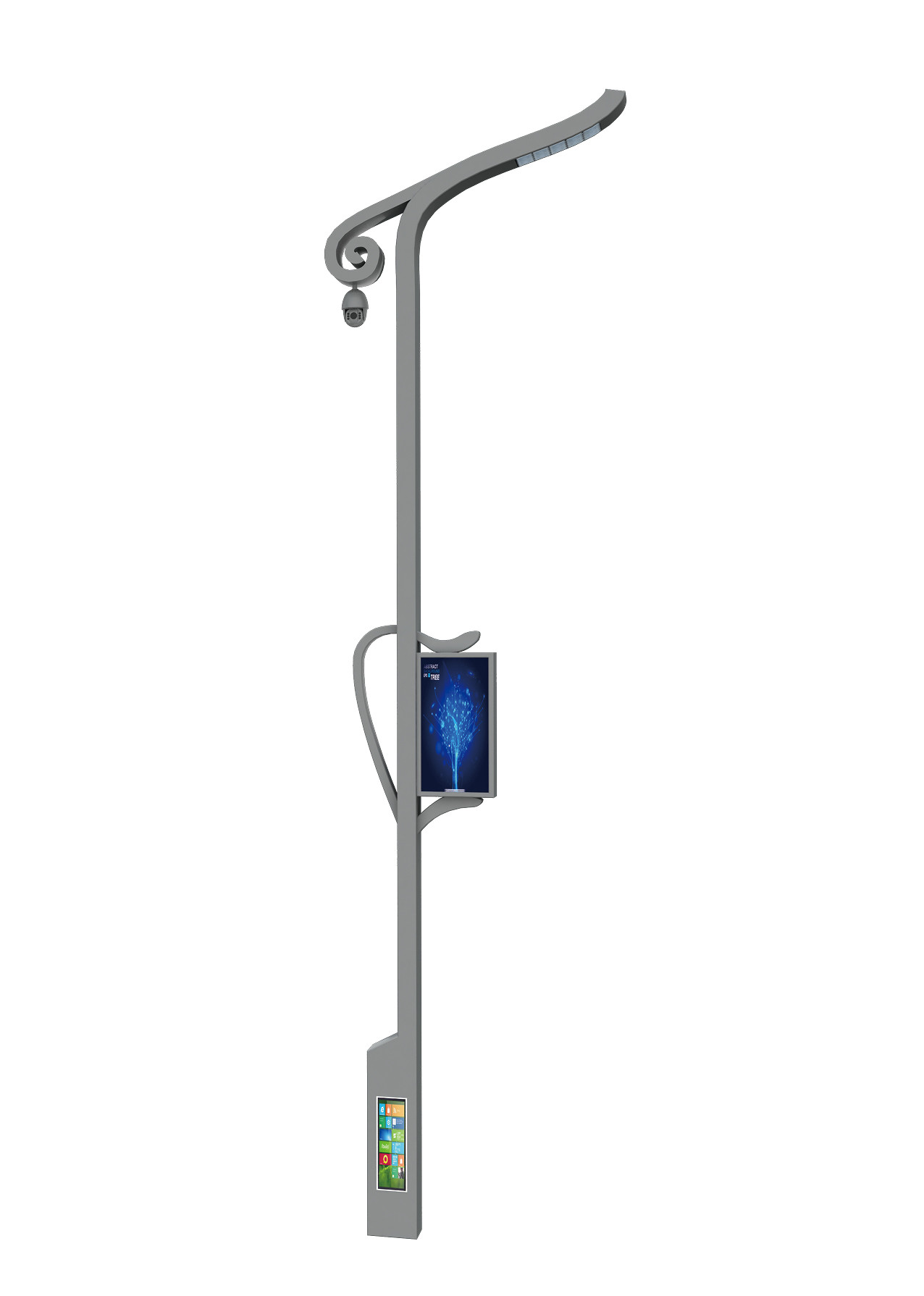 250w Wireless Street Light Replacement Bulbs For Home House Increase