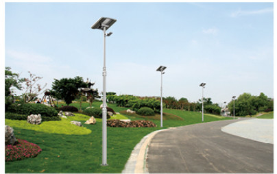 Road Smart IP65 Solar Street Light Save Erengy Steel