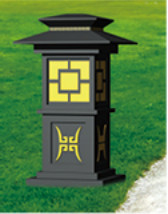 160lm/W 5 Years Warranty Solar Lawn Lamp courtyard lighting With Functional Ornament Effect