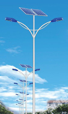 LED Solar Street Light 12V with CRI>80 and IP65 Rating