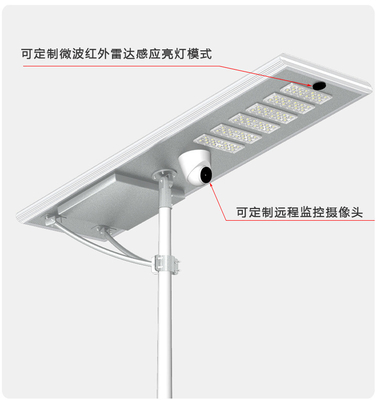 LED Integrated Solar Street Light 40w 30w 60w 90w 120w 150w 180w 200w