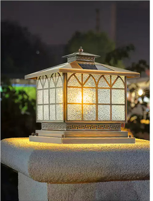 Ancient style solar garden light solar decorative light Low-carbon, environmentally friendly, beautiful and elegant