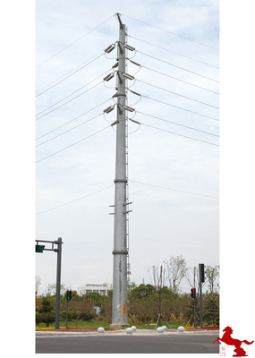 9m Mobile Communication Tower Pole For Antenna Unicom